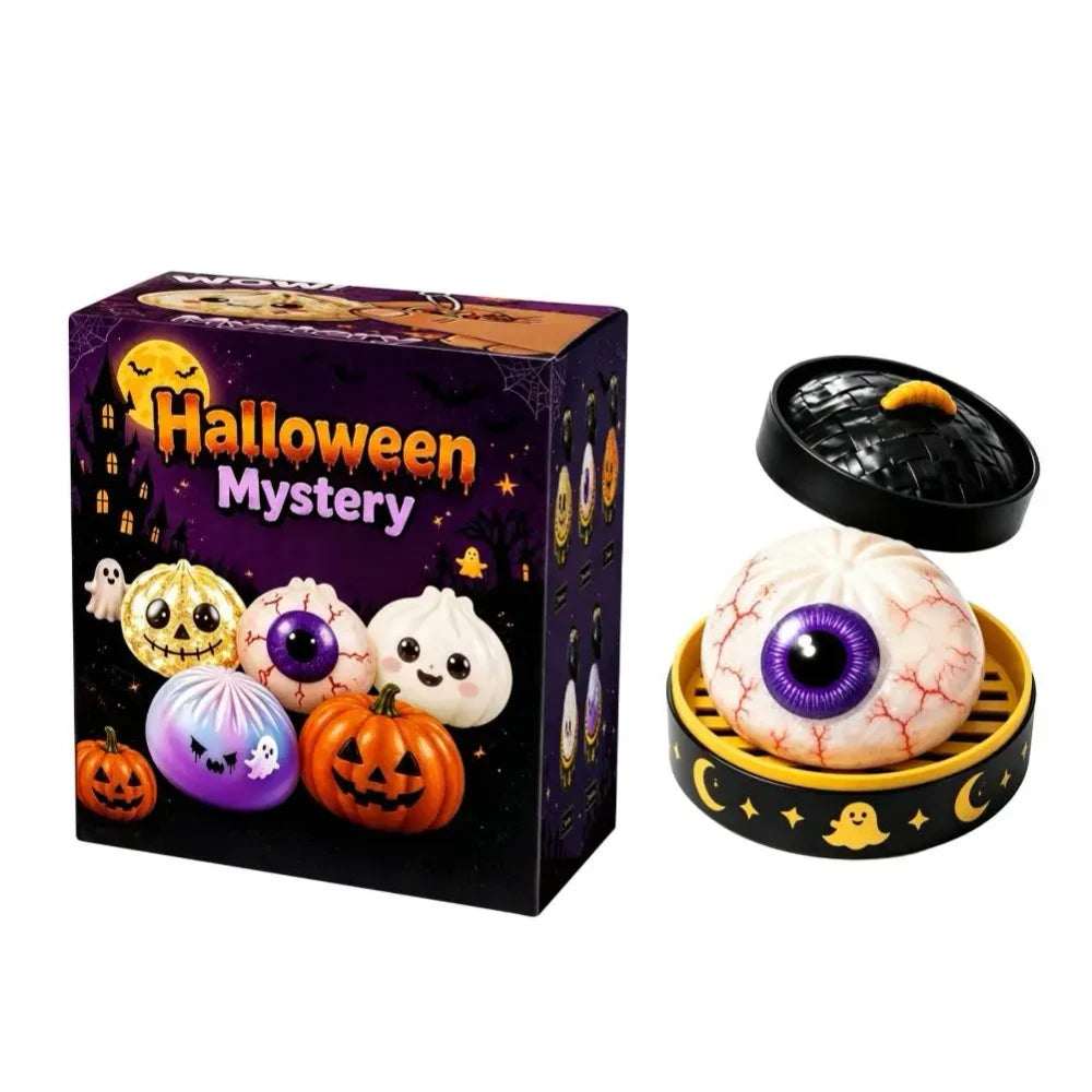 Halloween Ghost Dumpling Squeeze Toy
