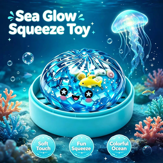 Ocean Ghost Dumpling Fidget Toy