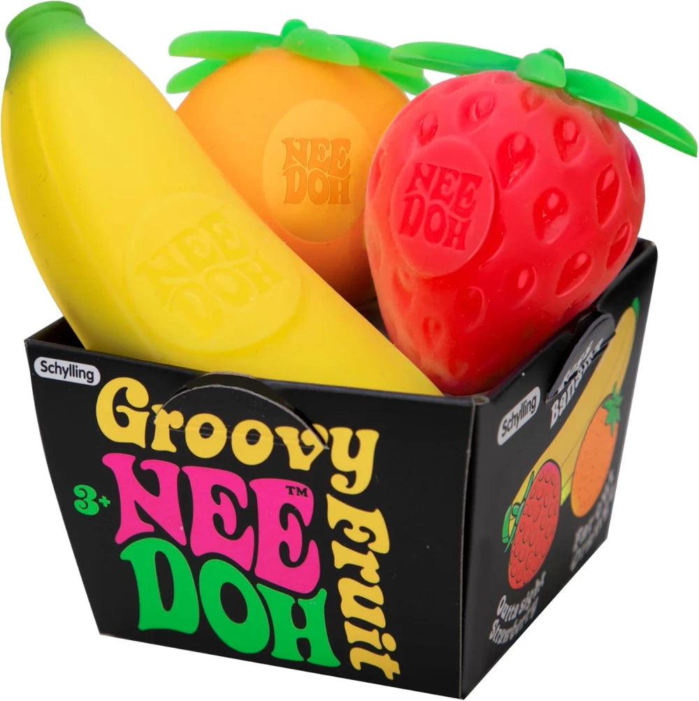 Groovy Fruit Squishy Set