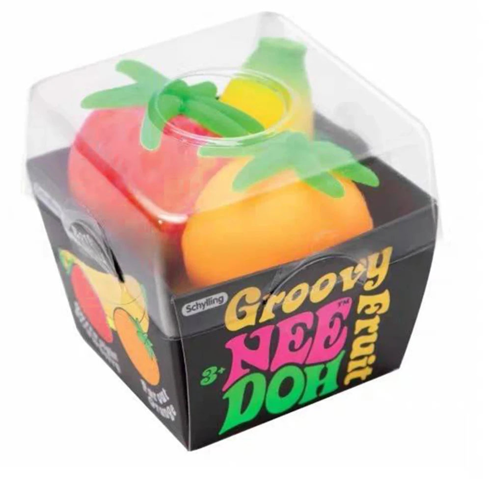 Groovy Fruit Squishy Set