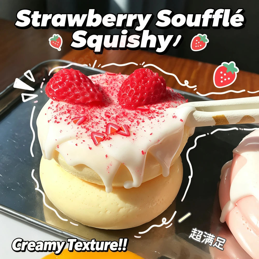 Soufflé Cloud Squishy ☁️🍰
