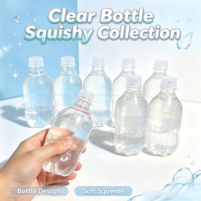 Crystal Clear Bottle Squishy 💧