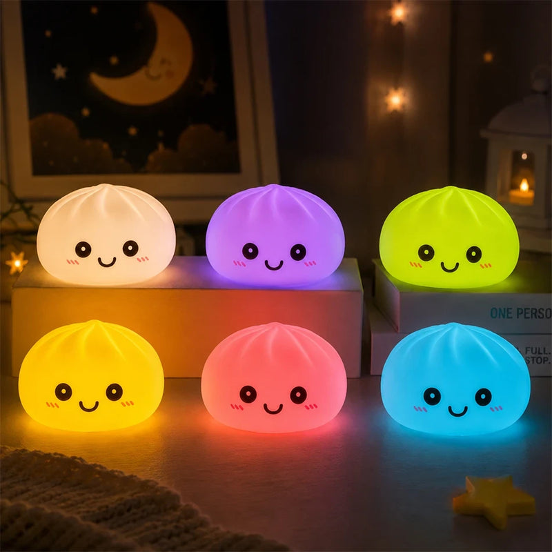 Colorful Glow Dumpling – Light-Up Dumpling Toy