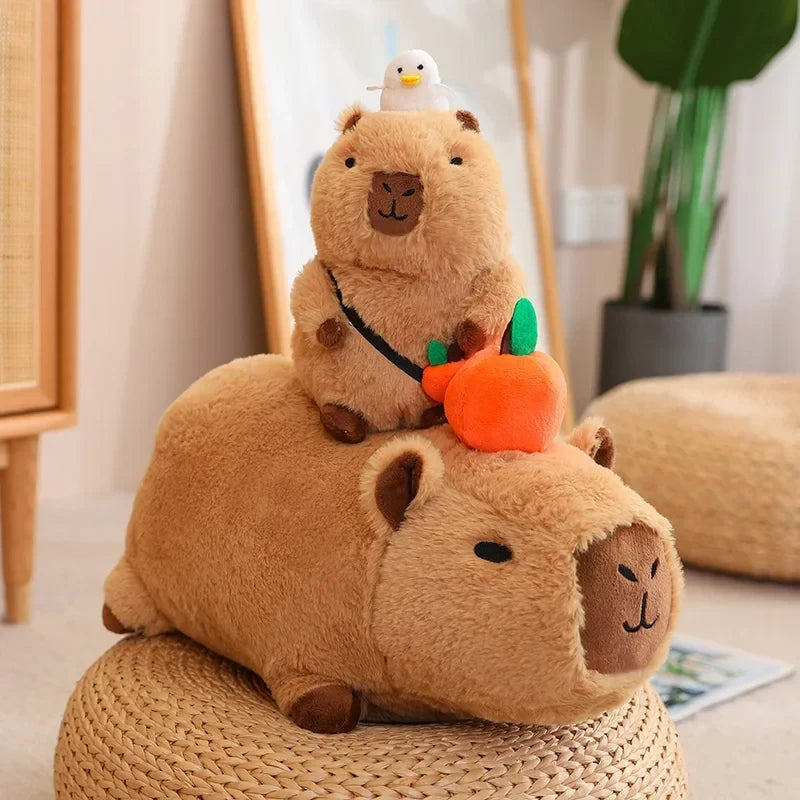 Dress-Up Capy Bestie – Cozy Capybara Plush