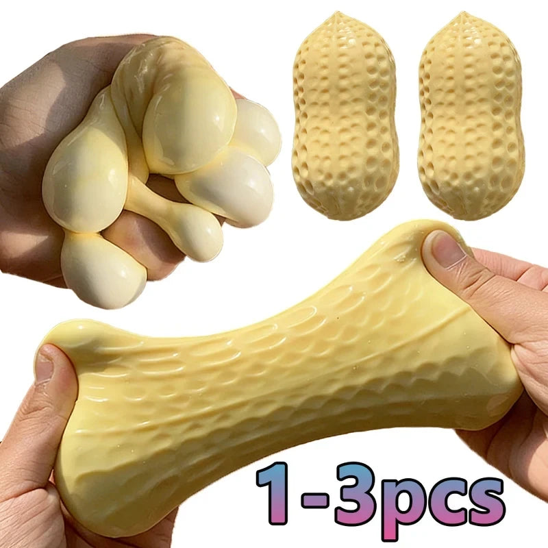 Crunchy Peanut Squishy Stress Toy