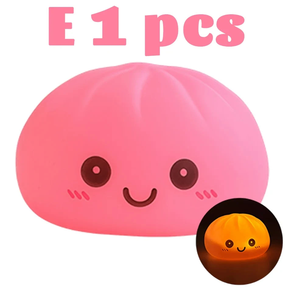 Colorful Glow Dumpling – Light-Up Dumpling Toy