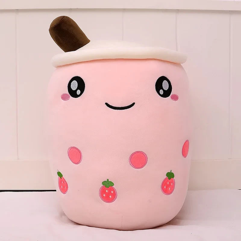 Boba Bestie Plush – Kawaii Bubble Tea Pillow