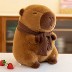Cozy Capy Bestie – Scarf Capybara Plush