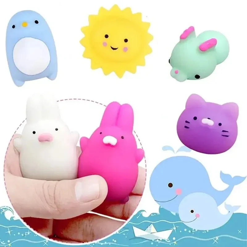 20-Pack Mystery Mini Animal Squishies – Random Cute Squishy Friends