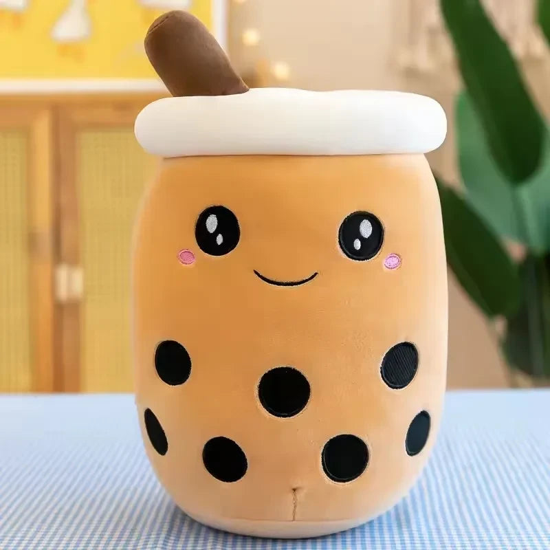 Boba Bestie Plush – Kawaii Bubble Tea Pillow