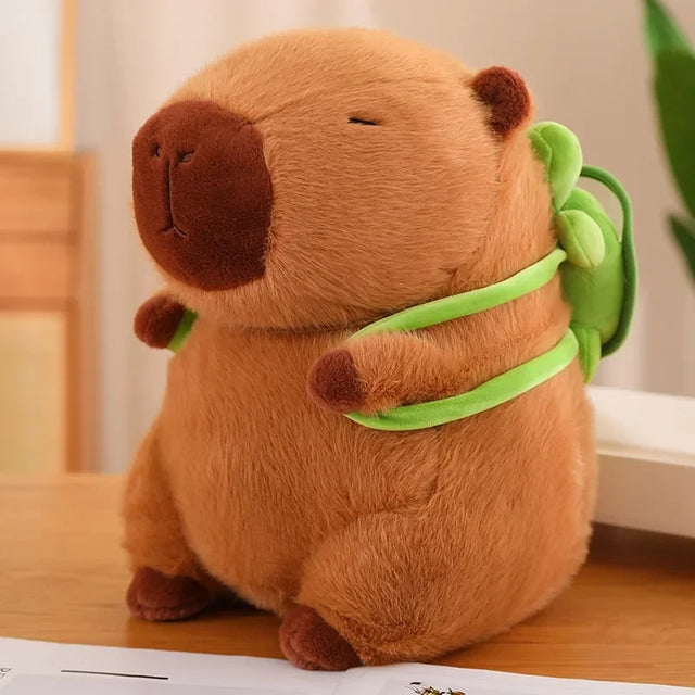 Dress-Up Capy Bestie – Cozy Capybara Plush