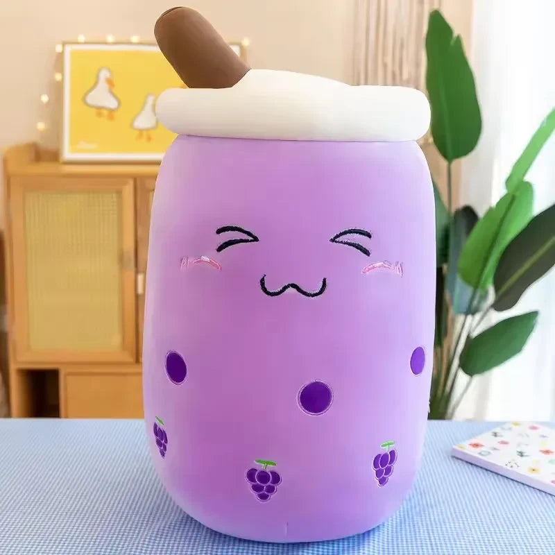 Boba Bestie Plush – Kawaii Bubble Tea Pillow