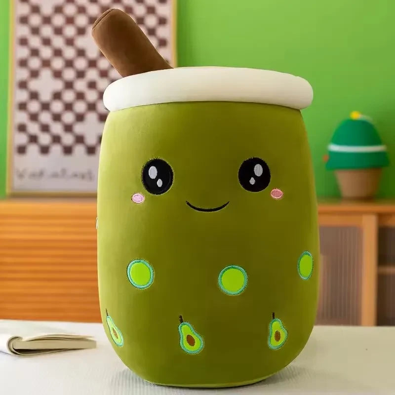 Boba Bestie Plush – Kawaii Bubble Tea Pillow