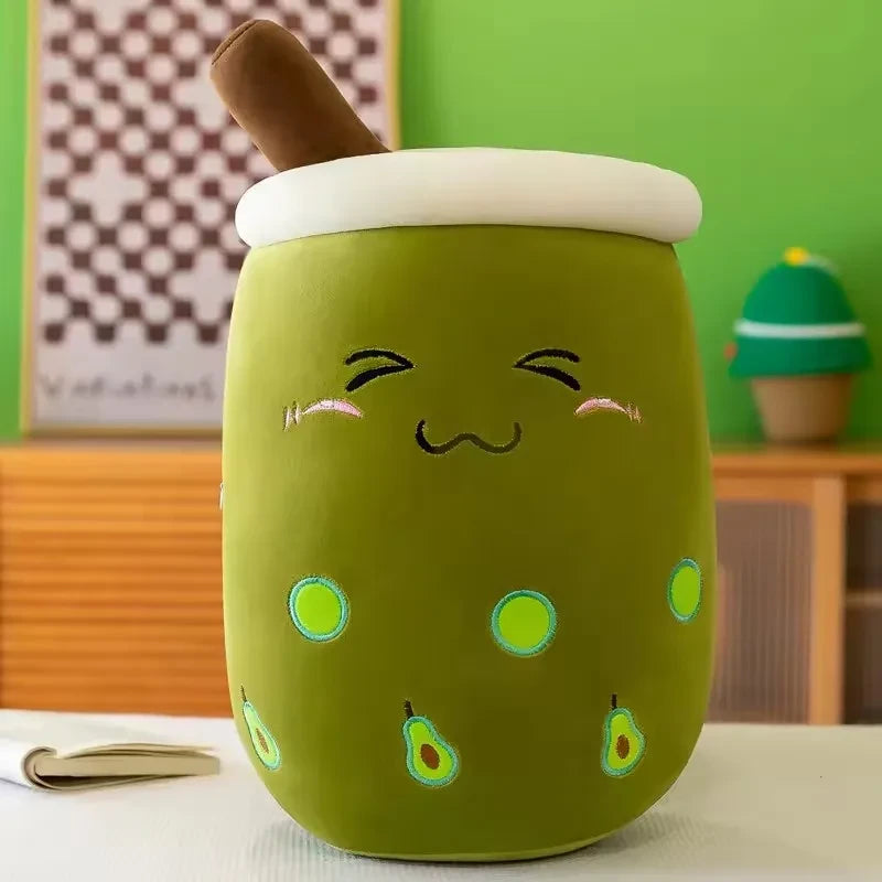 Boba Bestie Plush – Kawaii Bubble Tea Pillow
