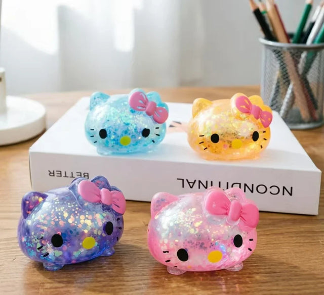 Mystery Glitter Kitty Squishy – 1 Random Pick