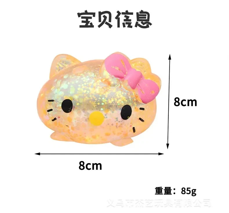 Mystery Glitter Kitty Squishy – 1 Random Pick