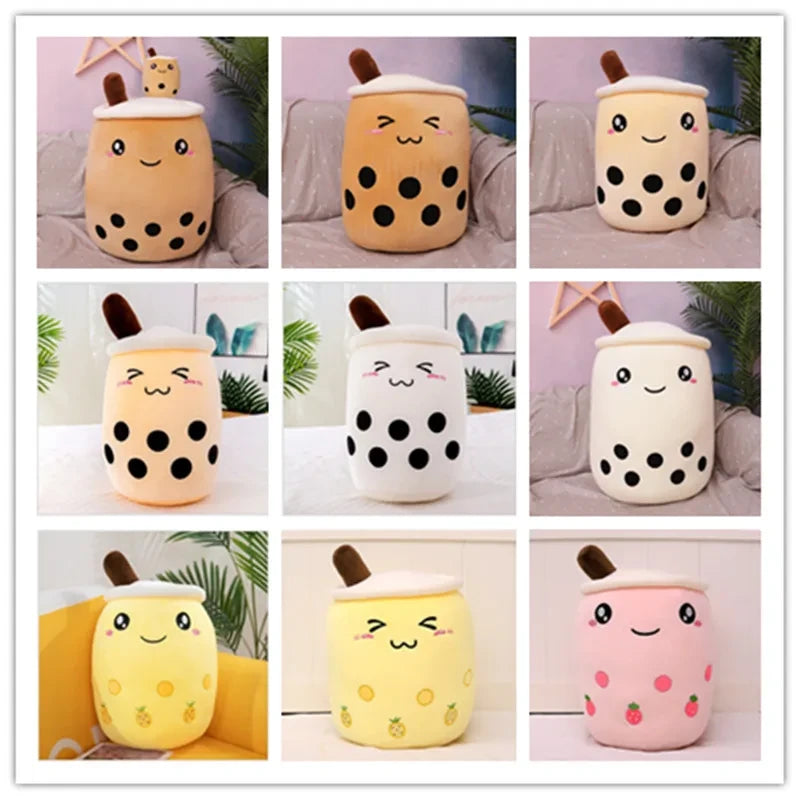 Boba Bestie Plush – Kawaii Bubble Tea Pillow